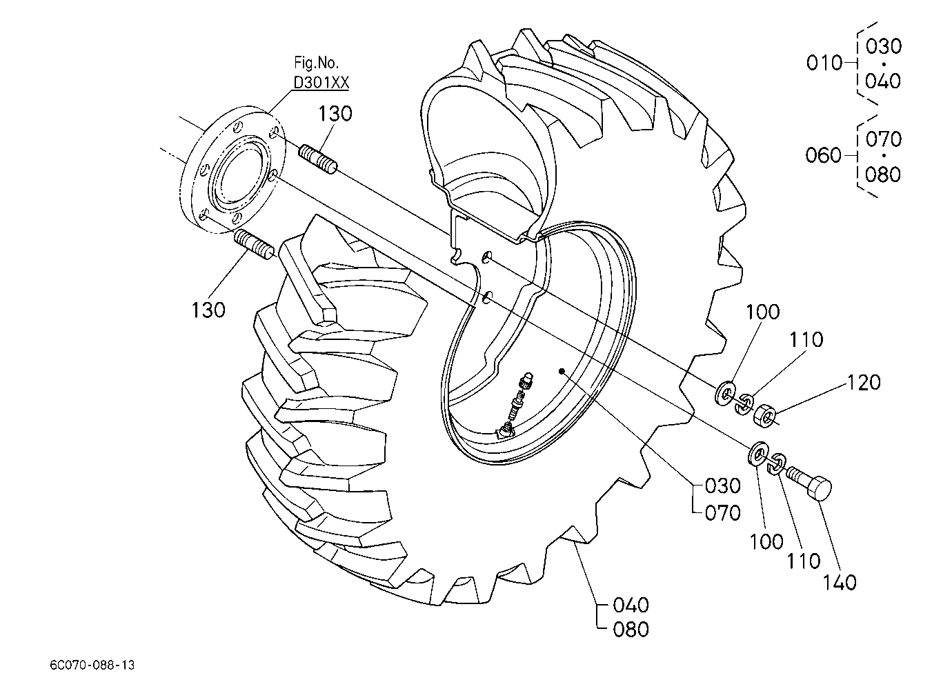Rear Wheel(12.4-16)