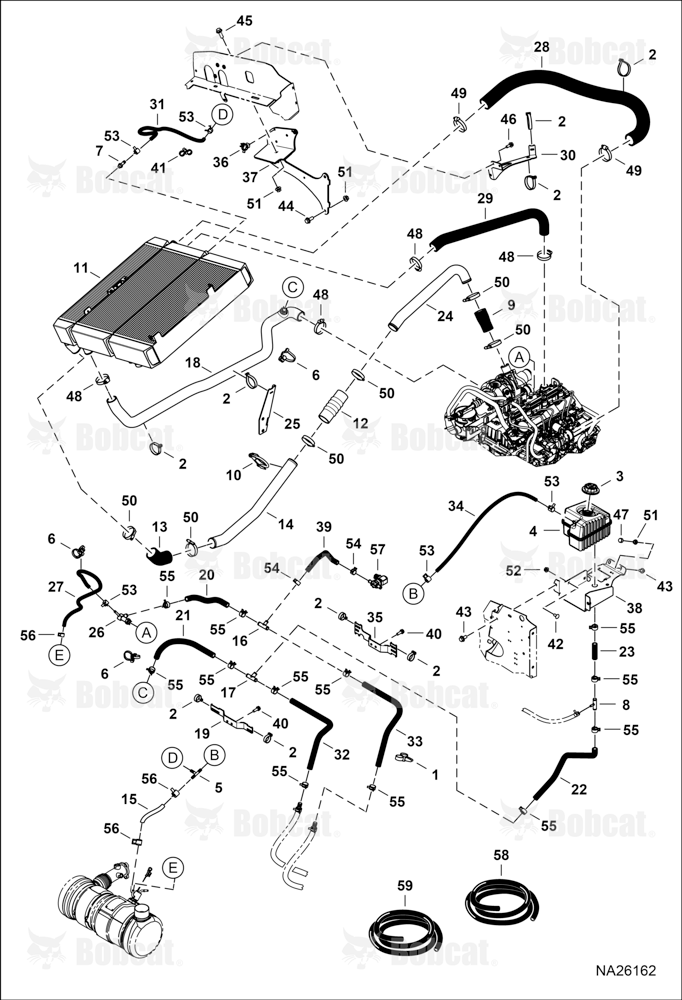 Cooling System B54T11052 & Above