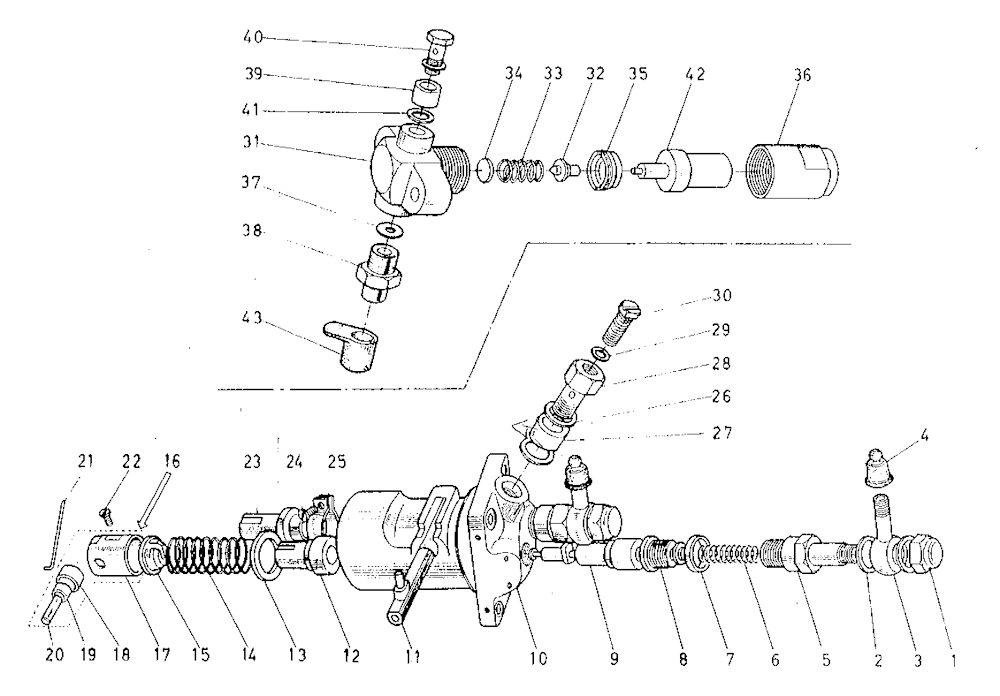 Fuel Injection Pump And Nozzle Holder