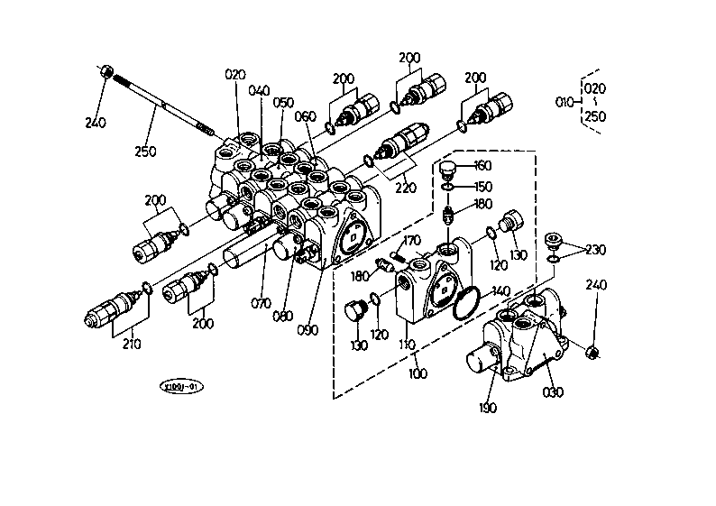 Control Valve (1) (Component Parts)