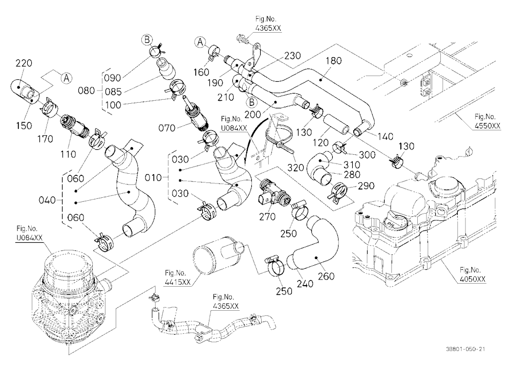 Heater Kit (Heater/Pipe) [A] (W/G No.M3171) [Optio