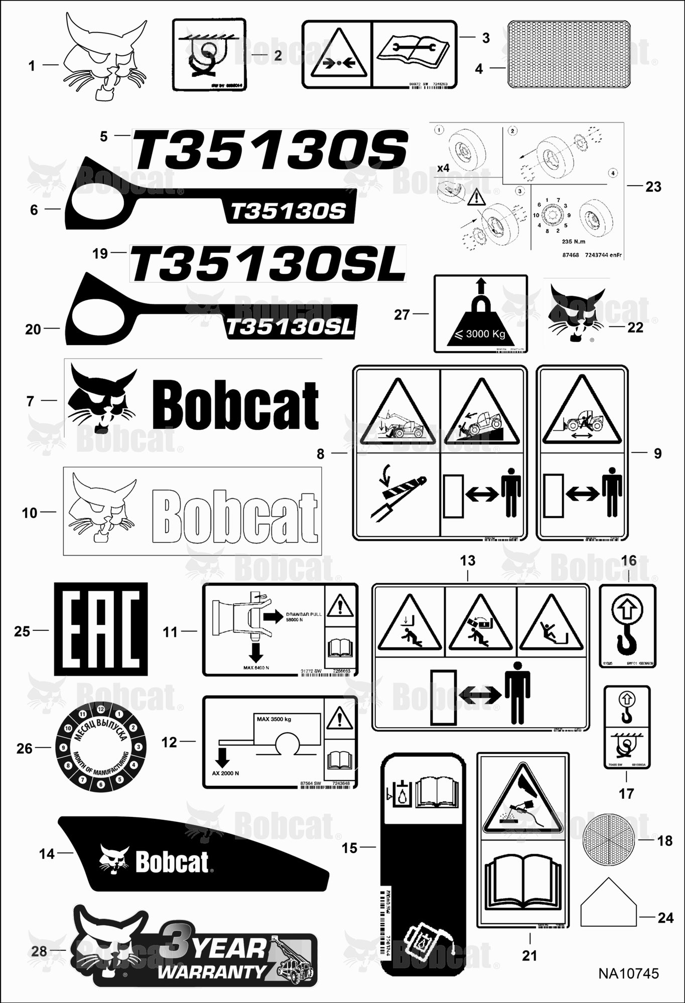 Decals (Outside)