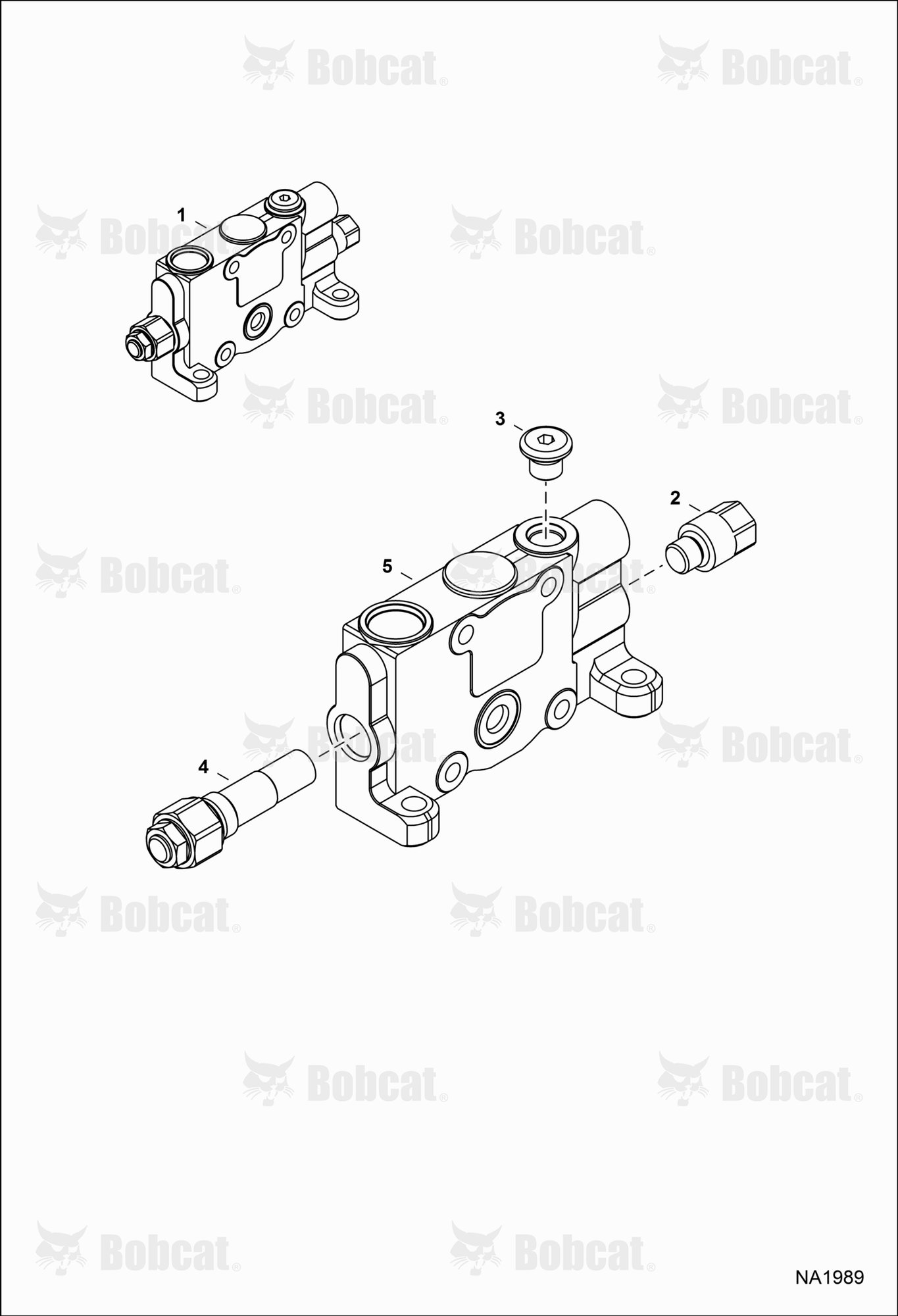 Hydraulic Control Valve (Outlet Section)