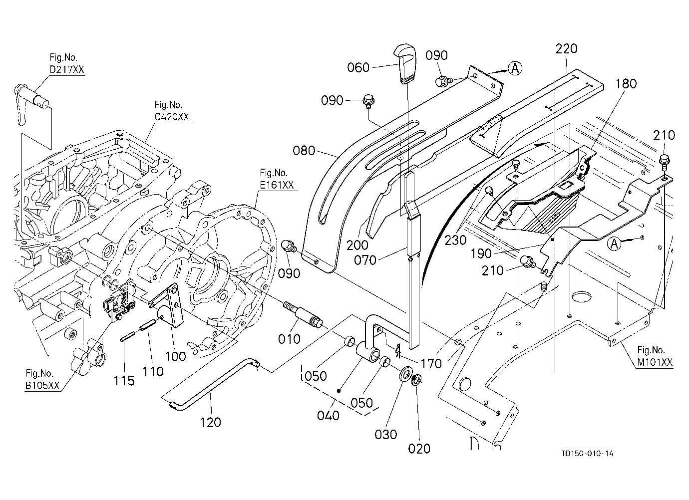 Range Gear Shift Lever [New]