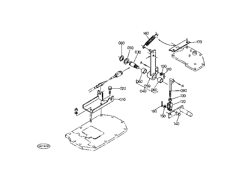 Parking Brake Lever 1 With Cab