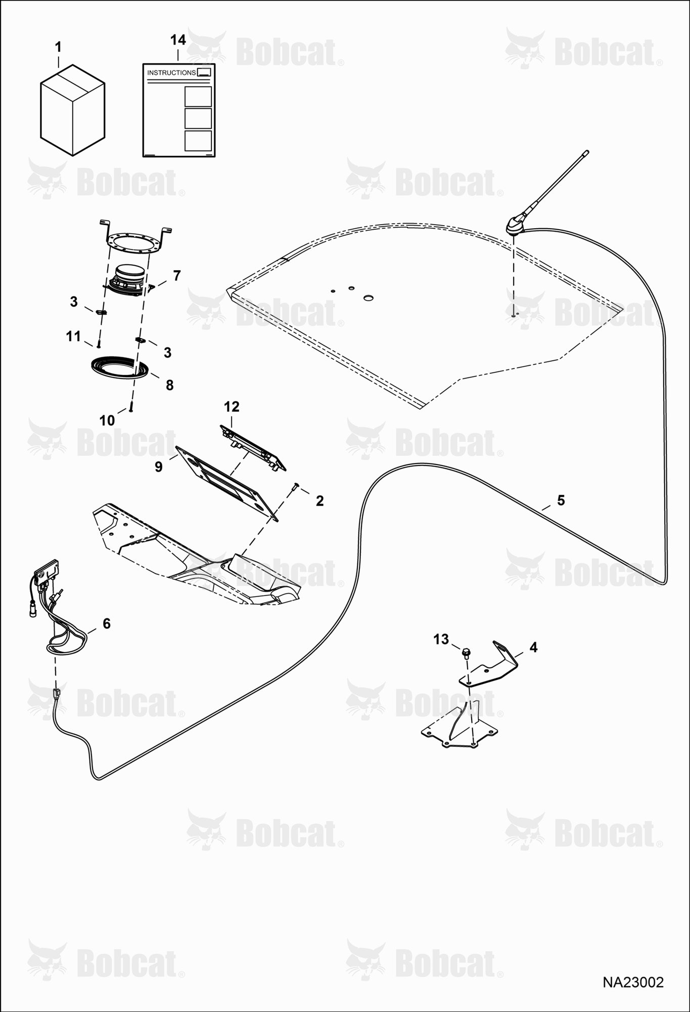 Sound System Kit (Without Radio)
