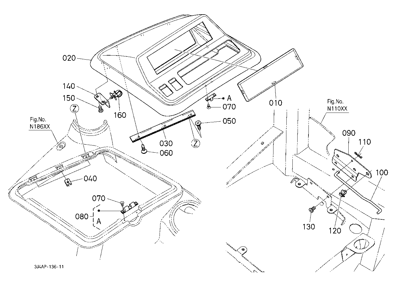Radio Cover And Air Conditioner Control Panel Cove