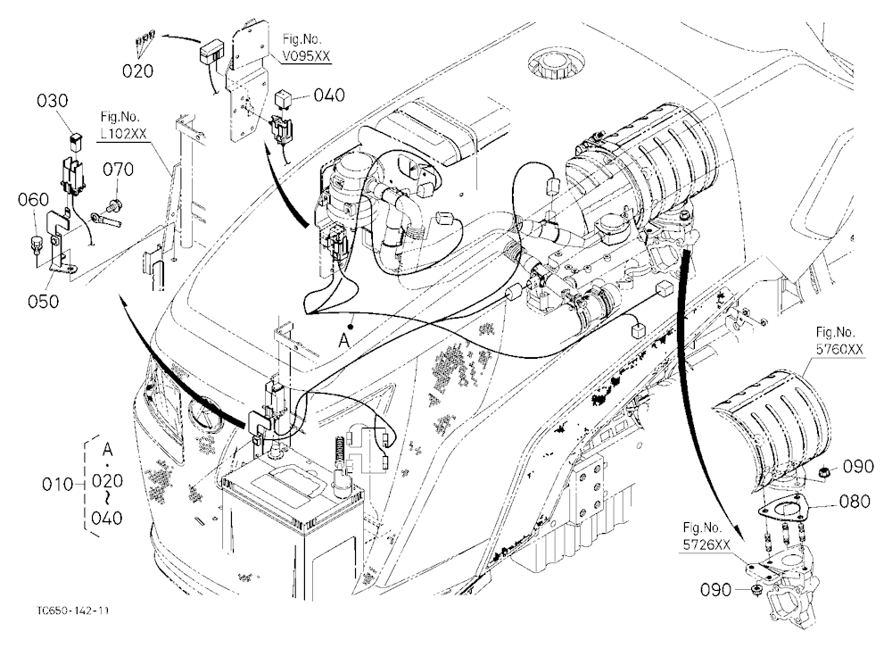 Heater Kit (Electrical Wiring/Relay) [W/O Heater]