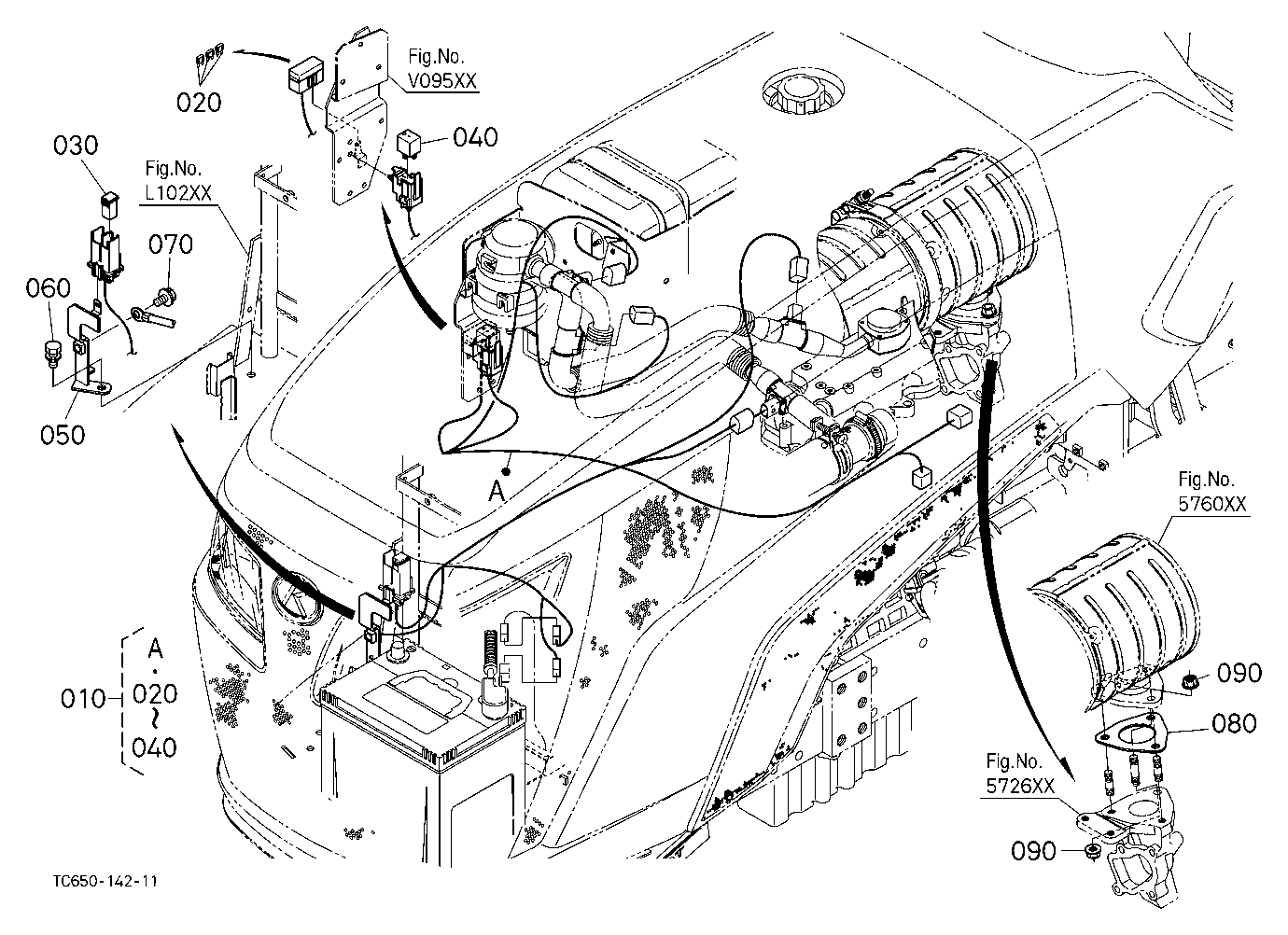 Heater Kit (Electrical Wiring/Relay) [W/O Heater]