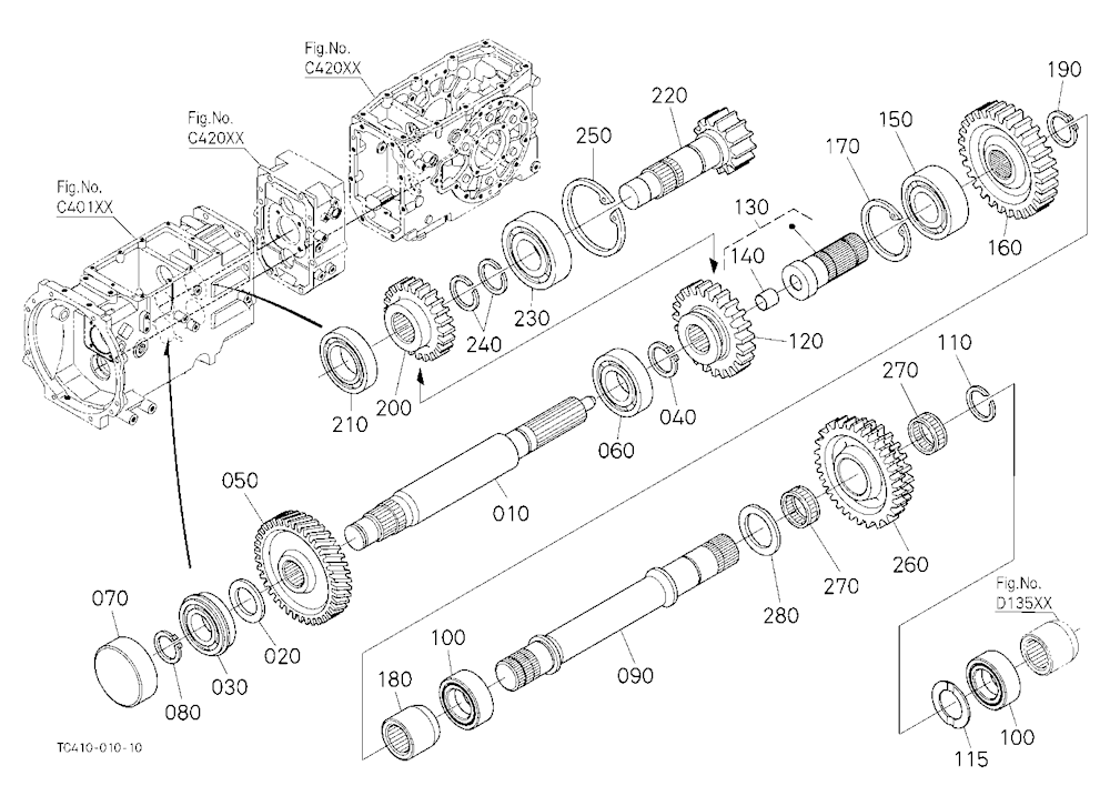 Pto Countershaft