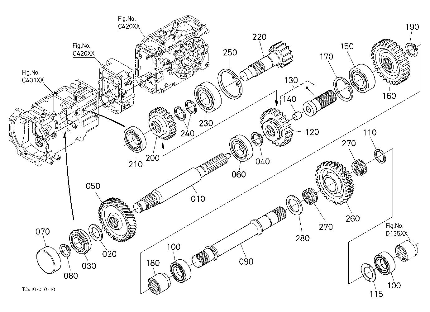 Pto Countershaft