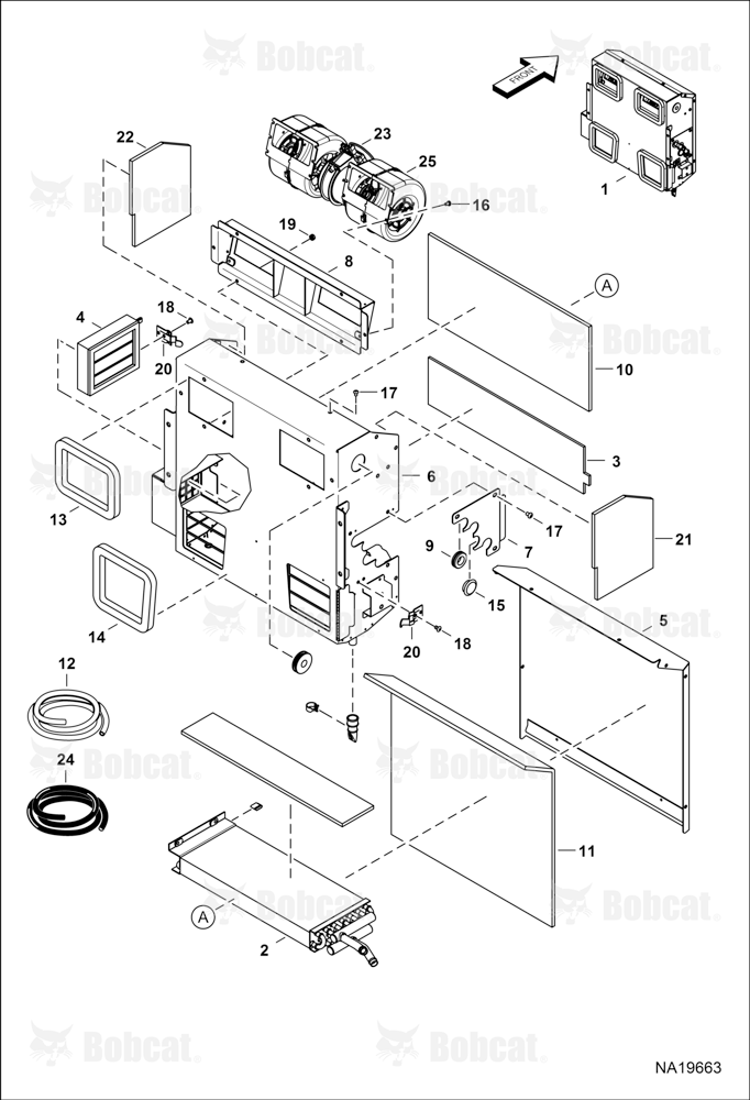Heater & A/C (Heater Assembly)