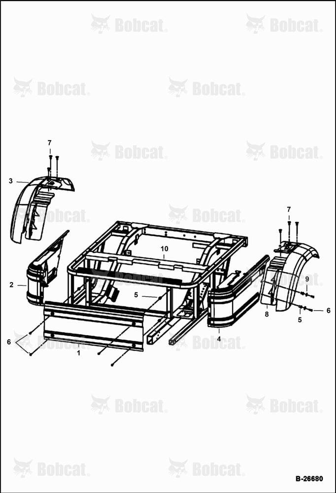 Side Panels and Rear Fenders