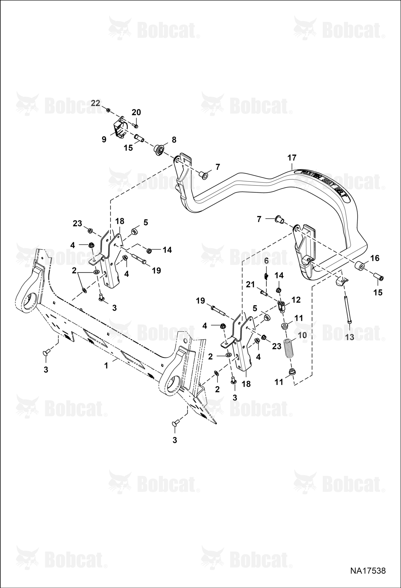 Seat Bar (Manual Controls)