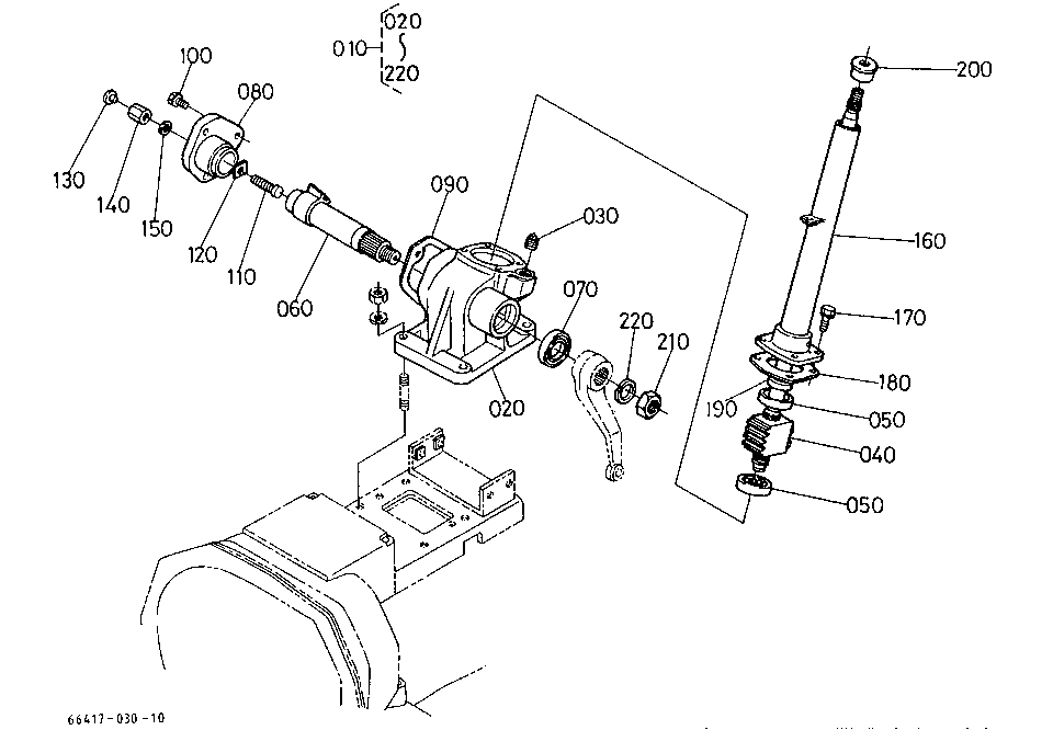 Manual Steering [Component Parts]