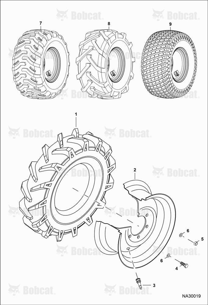 Tires & Rims (Front)