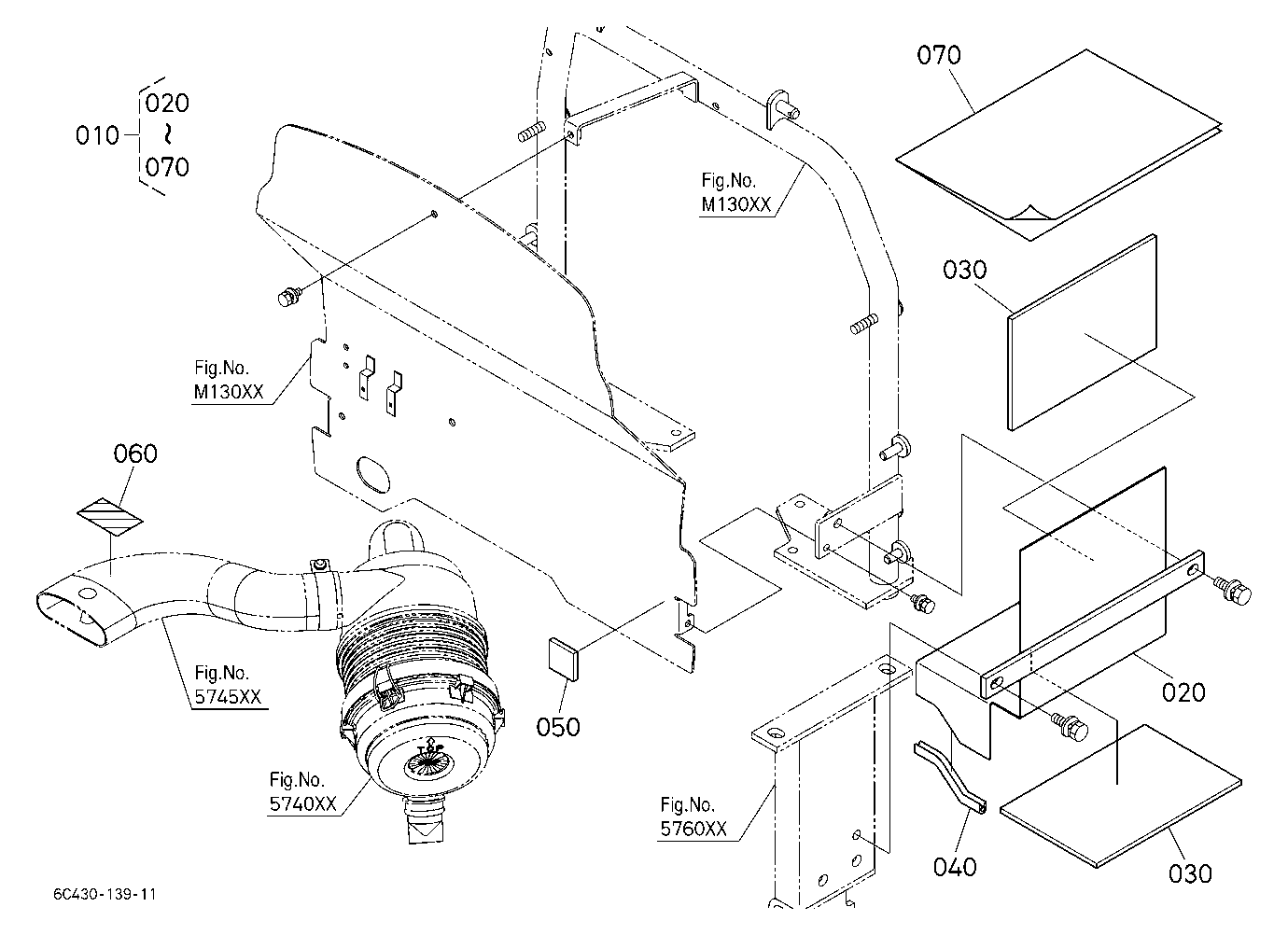Inlet Hose Label Kit [Option]