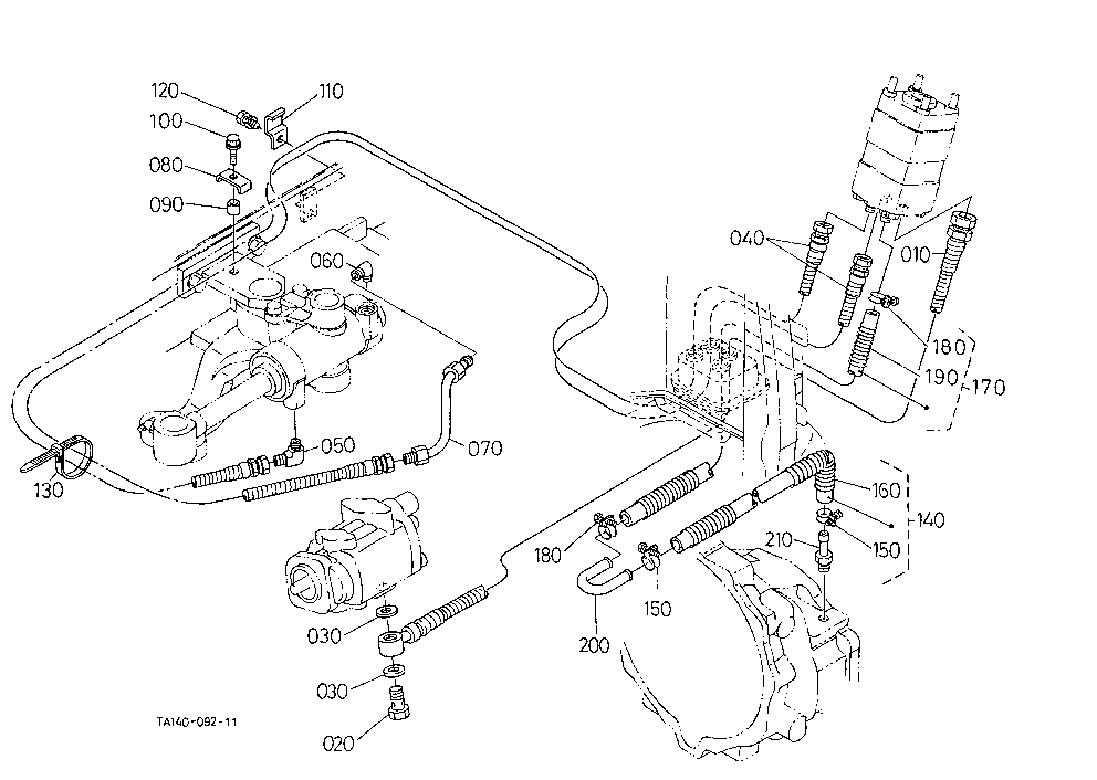 Hydraulic Oil Line(Ps) [Hst Type]