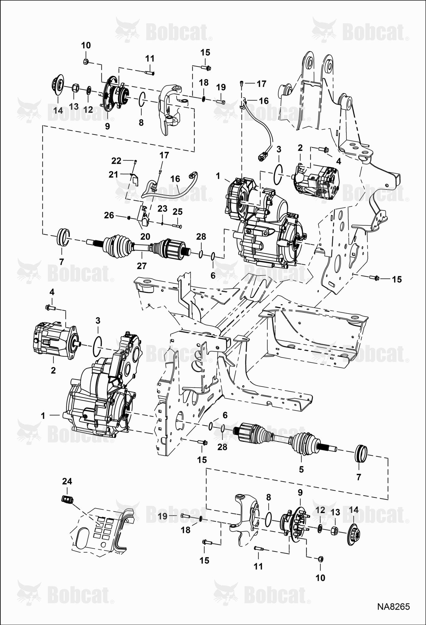 Axle (Front & Rear)