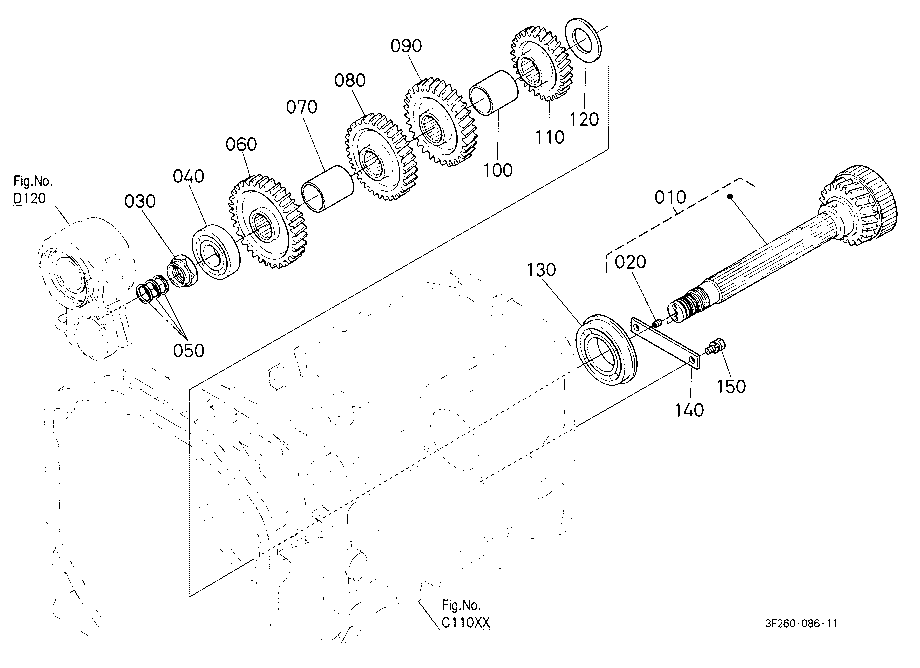 Countershaft