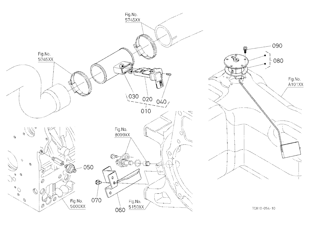 Switch/Sensor (Inlet Pipe/Engine/Fuel Tank)