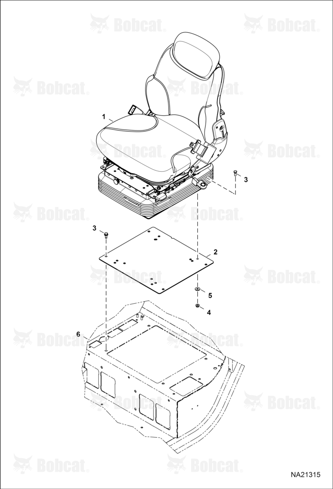 Operator Seat (Premium) (Air Suspension)