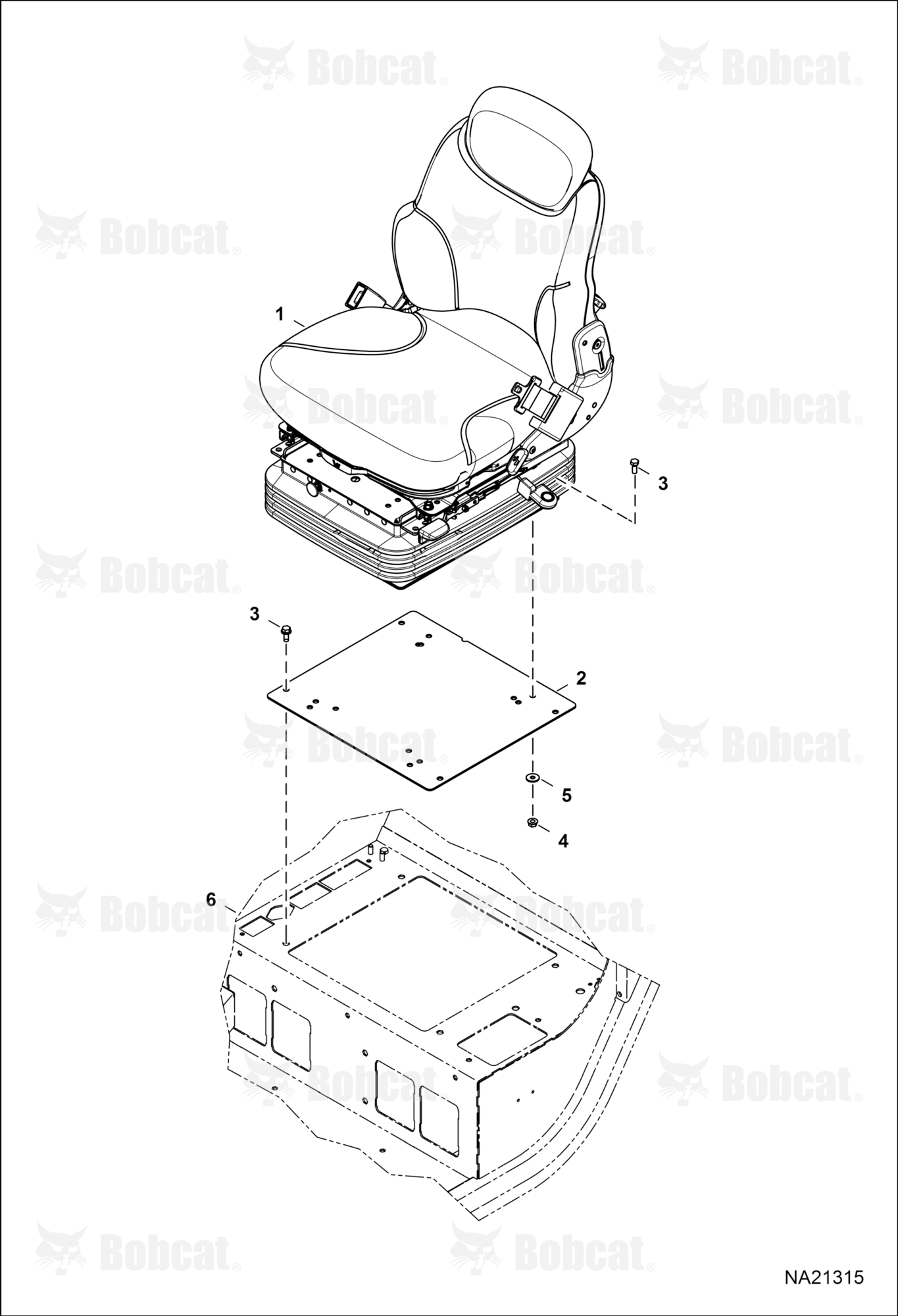 Operator Seat (Premium) (Air Suspension)