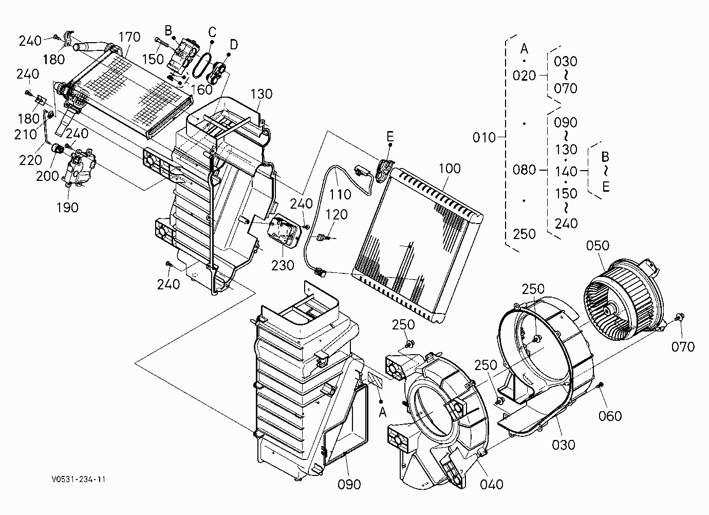 AIR CONDITIONER UNIT [COMPONENT PARTS]
