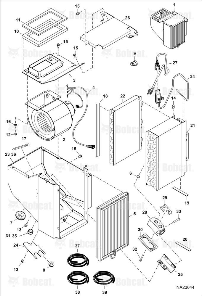 Heater & A/C (HVAC Assy)