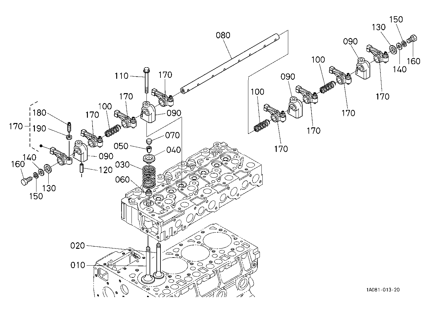 Valve And Rocker Arm