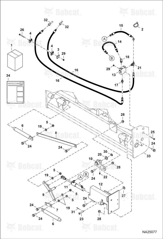 Power Attachment Lock Kit (J-tach)