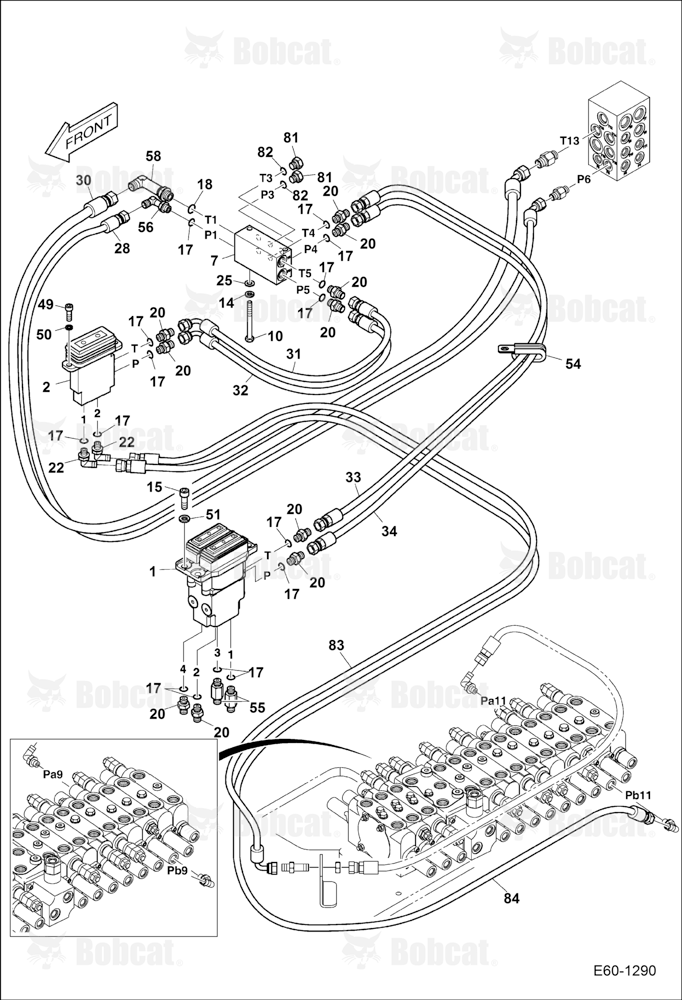 Hydraulic Pilot Circuitry (Pedal)