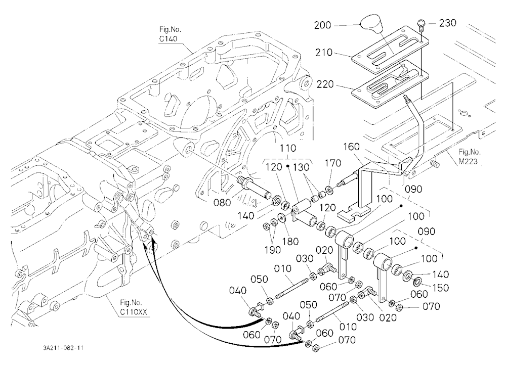 Range Gear Shift Lever/Creep Shift Lever [Cs]