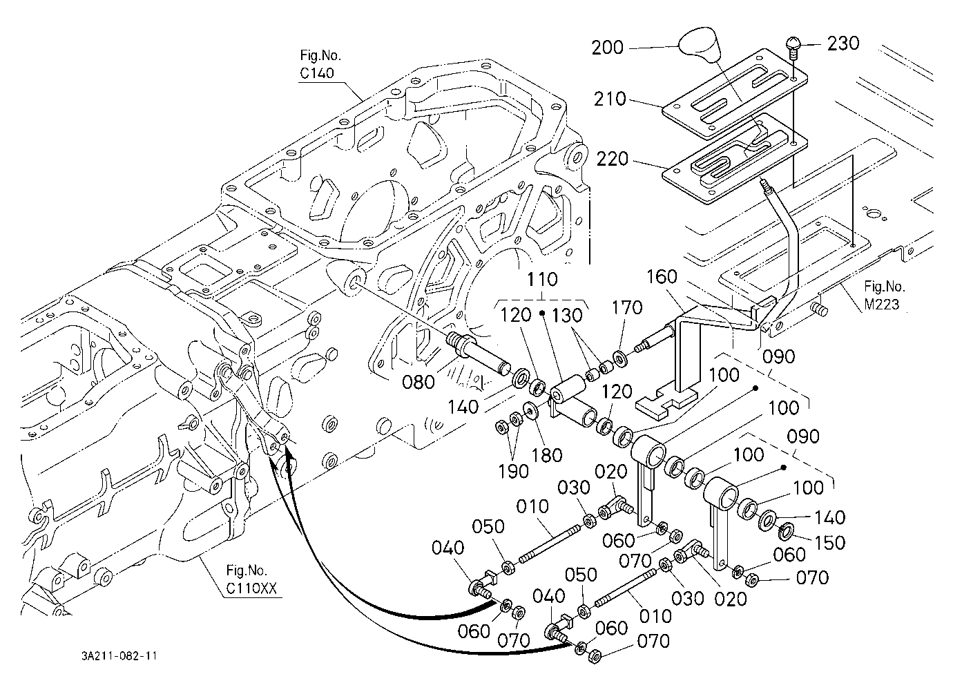 Range Gear Shift Lever/Creep Shift Lever [Cs]
