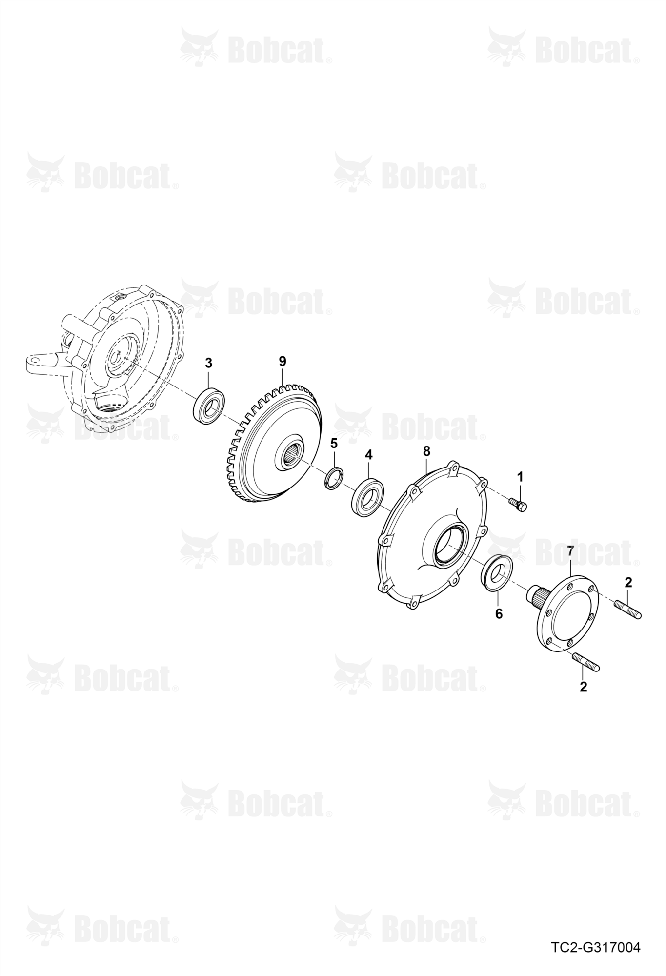 Front Axle (Wheel Hub)