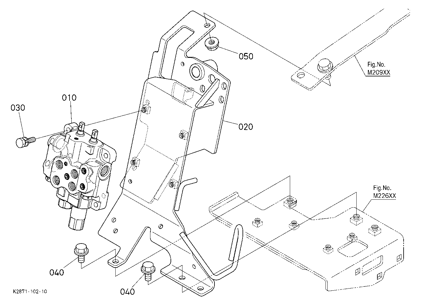 Front Control Valve Kit (Valve) [Option]