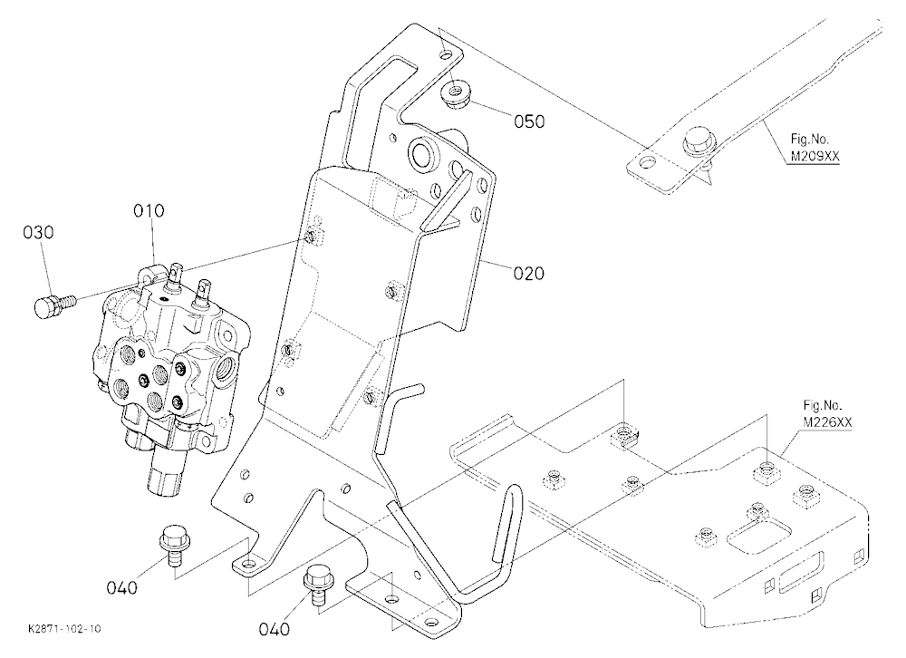 Front Control Valve Kit (Valve) [Option]
