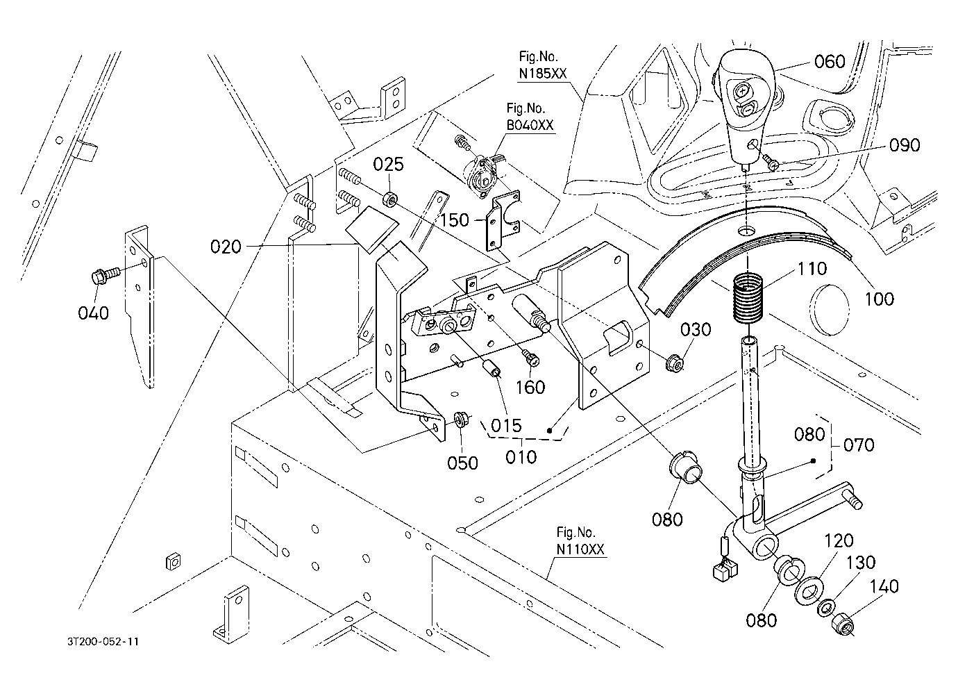 Main Gear Shift Lever