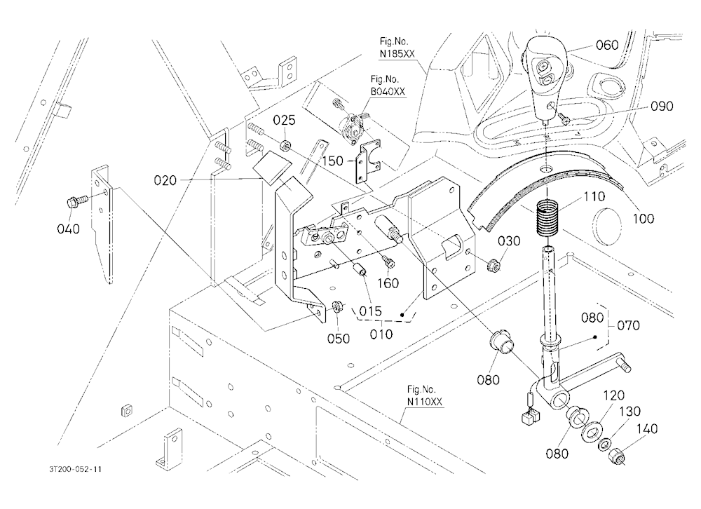 Main Gear Shift Lever
