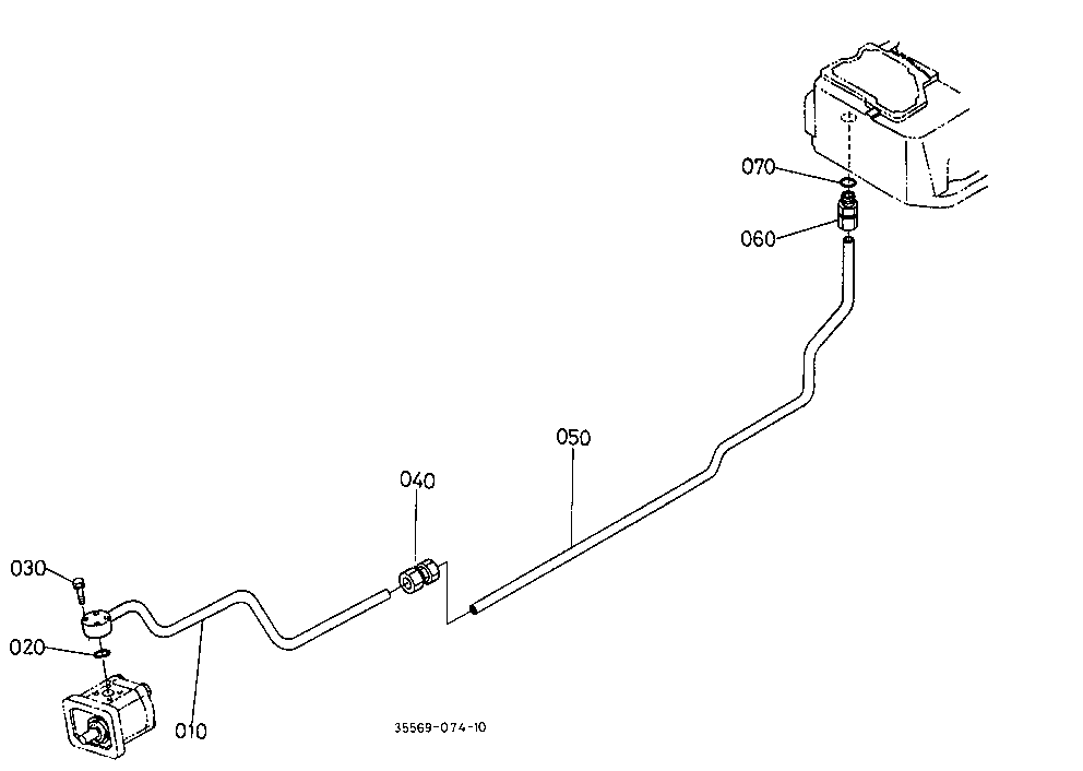Hydraulic Delivery Pipe