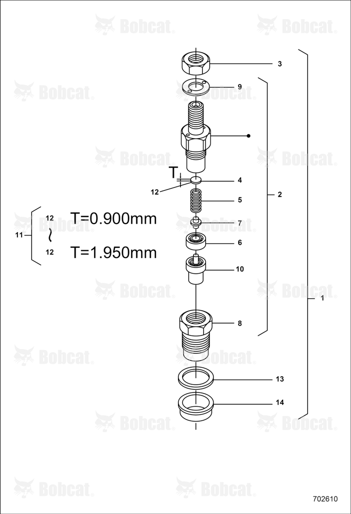 ENGINE, Nozzle Holder (COMPONENT PARTS)