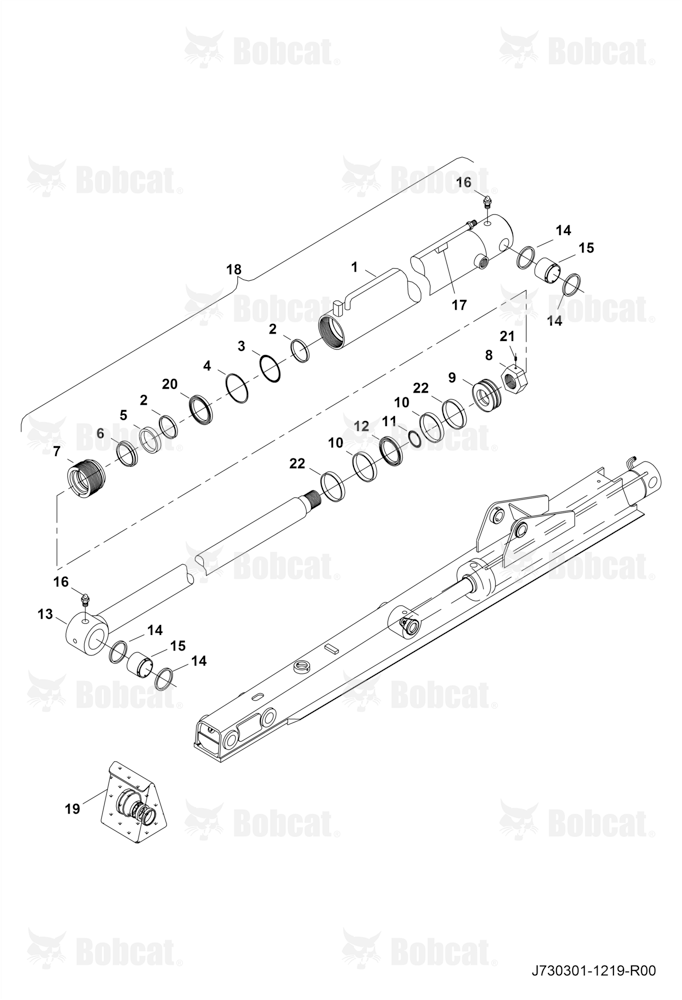 Extended Cylinder  B53S11001 - B53S11281