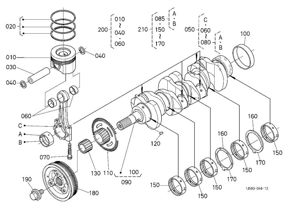 Piston And Crankshaft