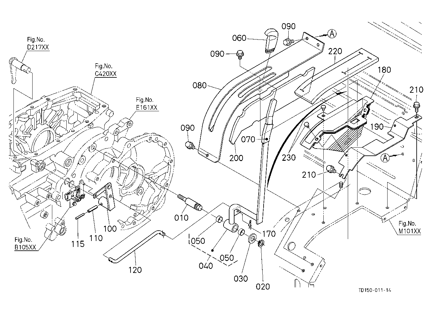 Range Gear Shift Lever [New]