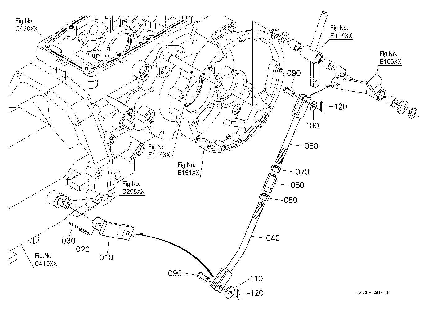 Shuttle Shift Rod