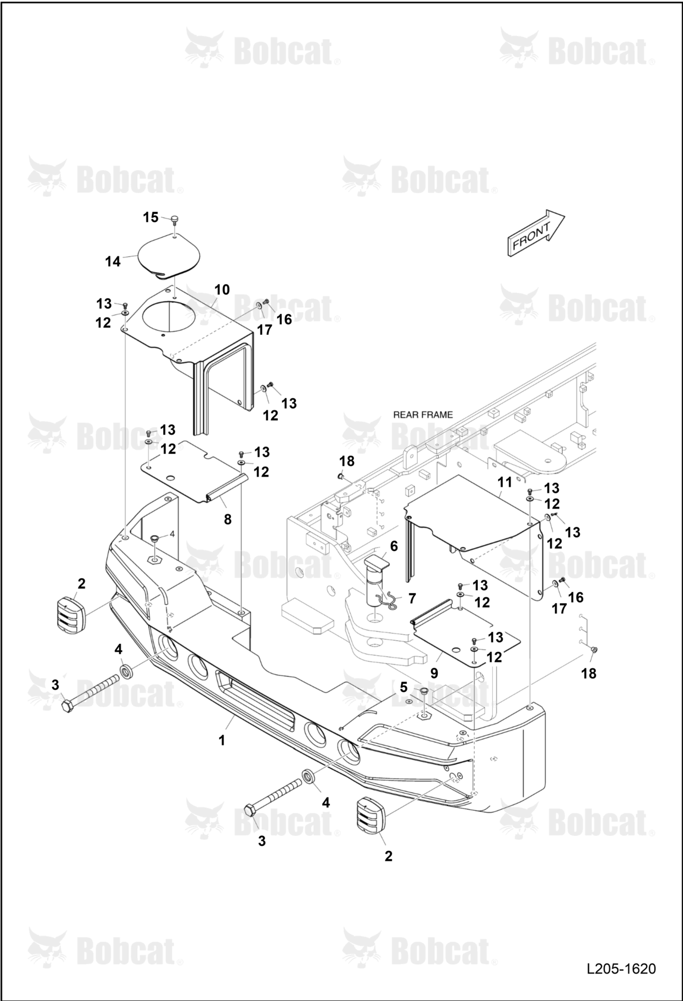 Counter Weight & Battery Box