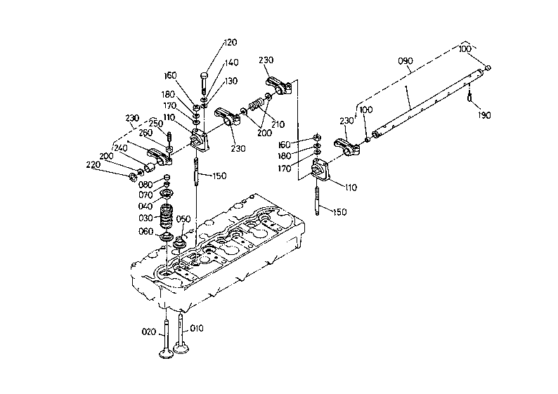 Valve And Rocker Arm