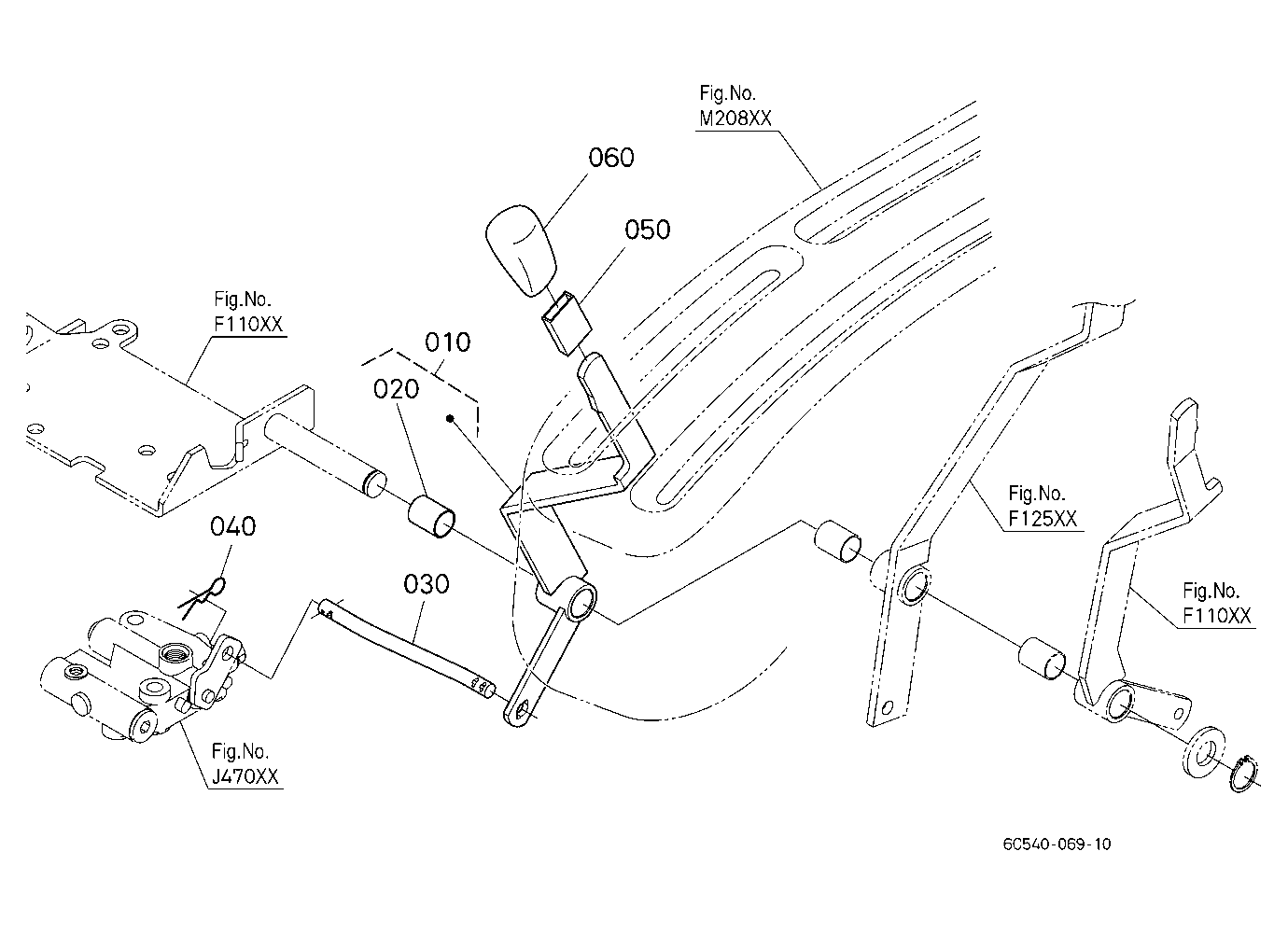 Pto On Off Lever