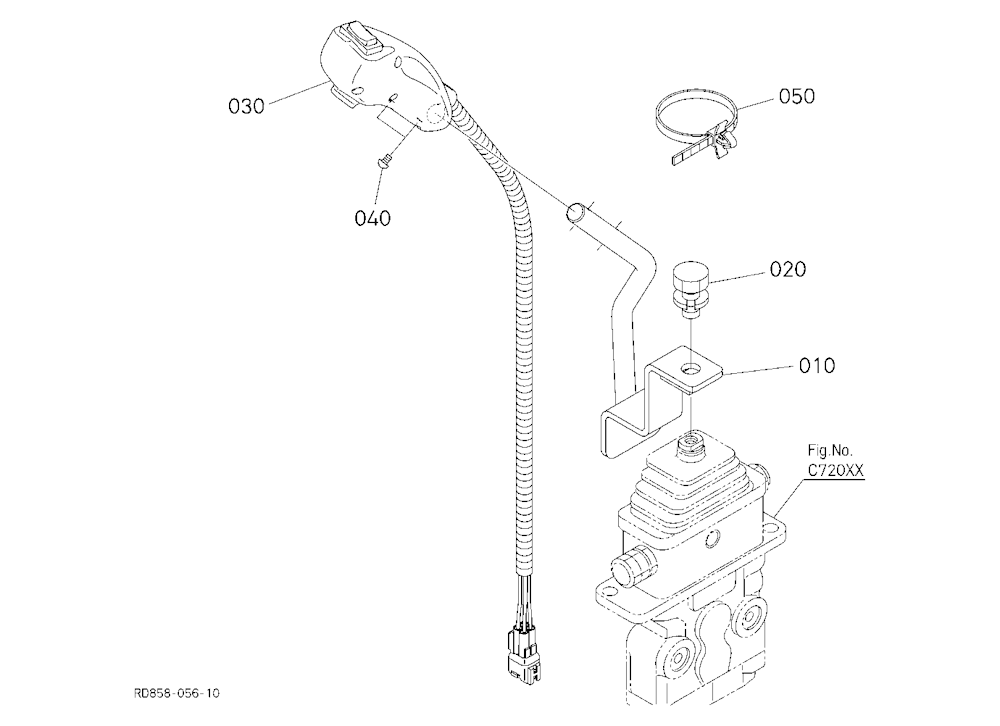 Control Lever (Blade) [Angle Blade Type]