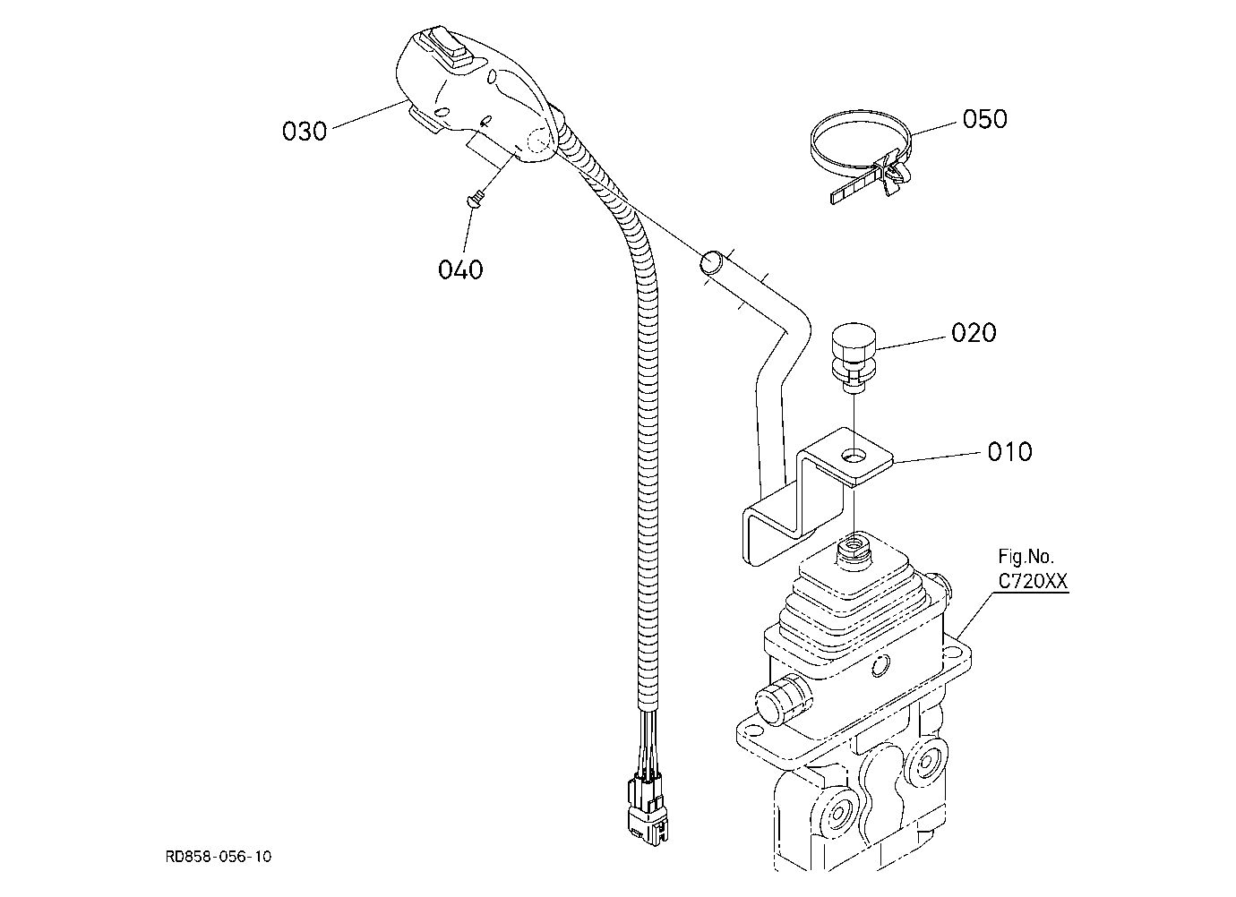 Control Lever (Blade) [Angle Blade Type]